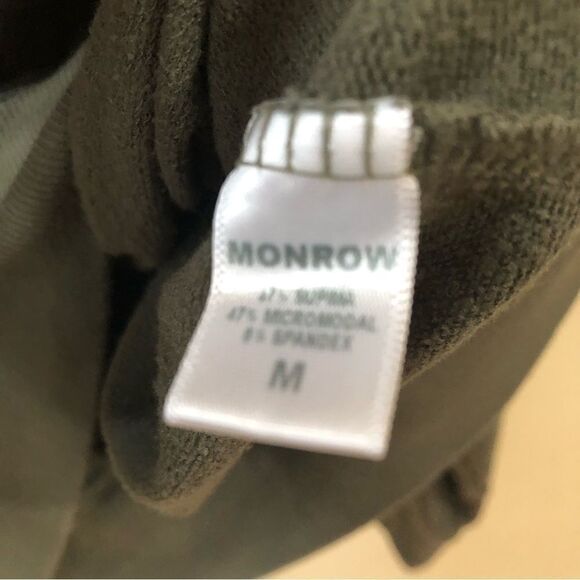Monrow Patch Pocket Sweatshirt - Picture 6 of 6